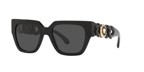 Versace Gafas de Sol VE 4409 Black/Grey 53/19/140 mujer
