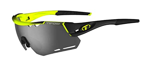 Tifosi Gafas de sol unisex para adultos Alliant con lentes intercambiables – Race Neon, talla única