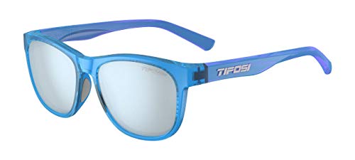 Tifosi Swank - Gafas de sol con lentes individuales - Crystal Sky Blue/Smoke Bright Blue