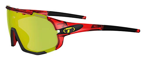 Tifosi Gafas de sol Optics Sledge, rojo (Rojo cristal), Large/X-Large